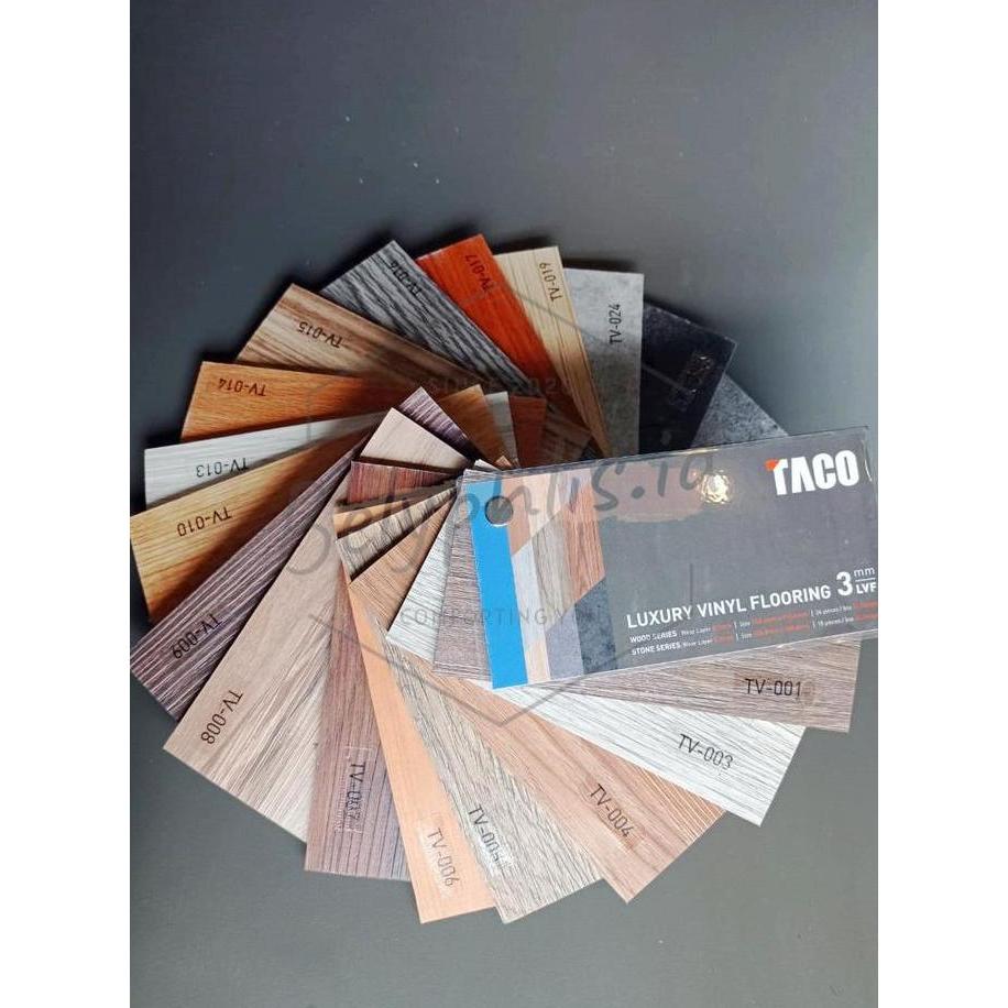 Tv 3004 - Parma Oak | Taco Vinyl 3Mm @3.34M2 | Parquet Vinyl