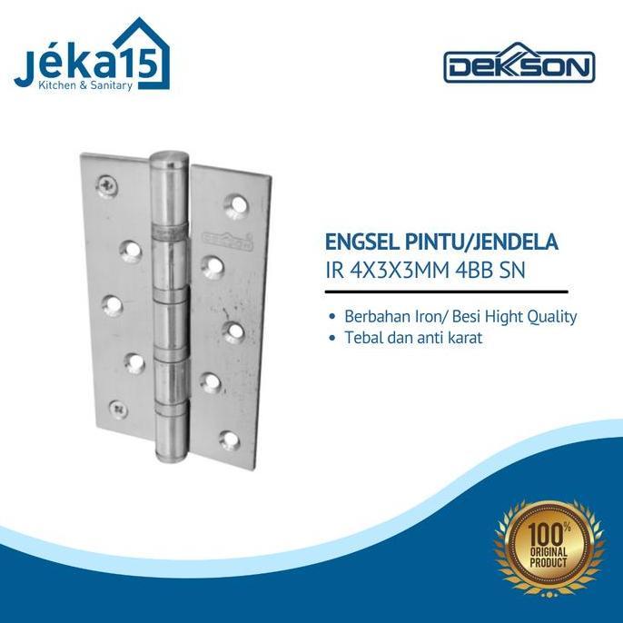 Engsel Dekkson | Dekson Engsel Pintu 4 Inch | Iron Hinge