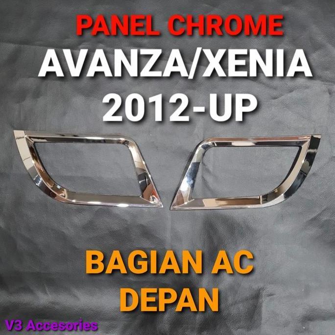 Panel Chrome AVANZA/XENIA 2012-2021 Bagian AC depan JSL