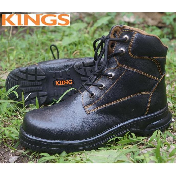 Sepatu Safety Boot Tali King Arthur Besi Shoes