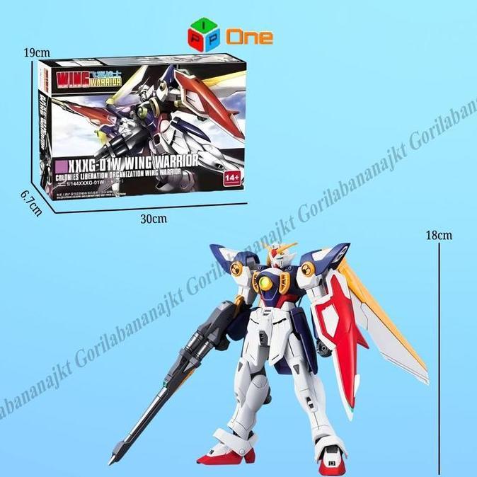 Modello- Mainan Hg 1/144 Xxxg-01W Wing Warrior ColoniesLiberation