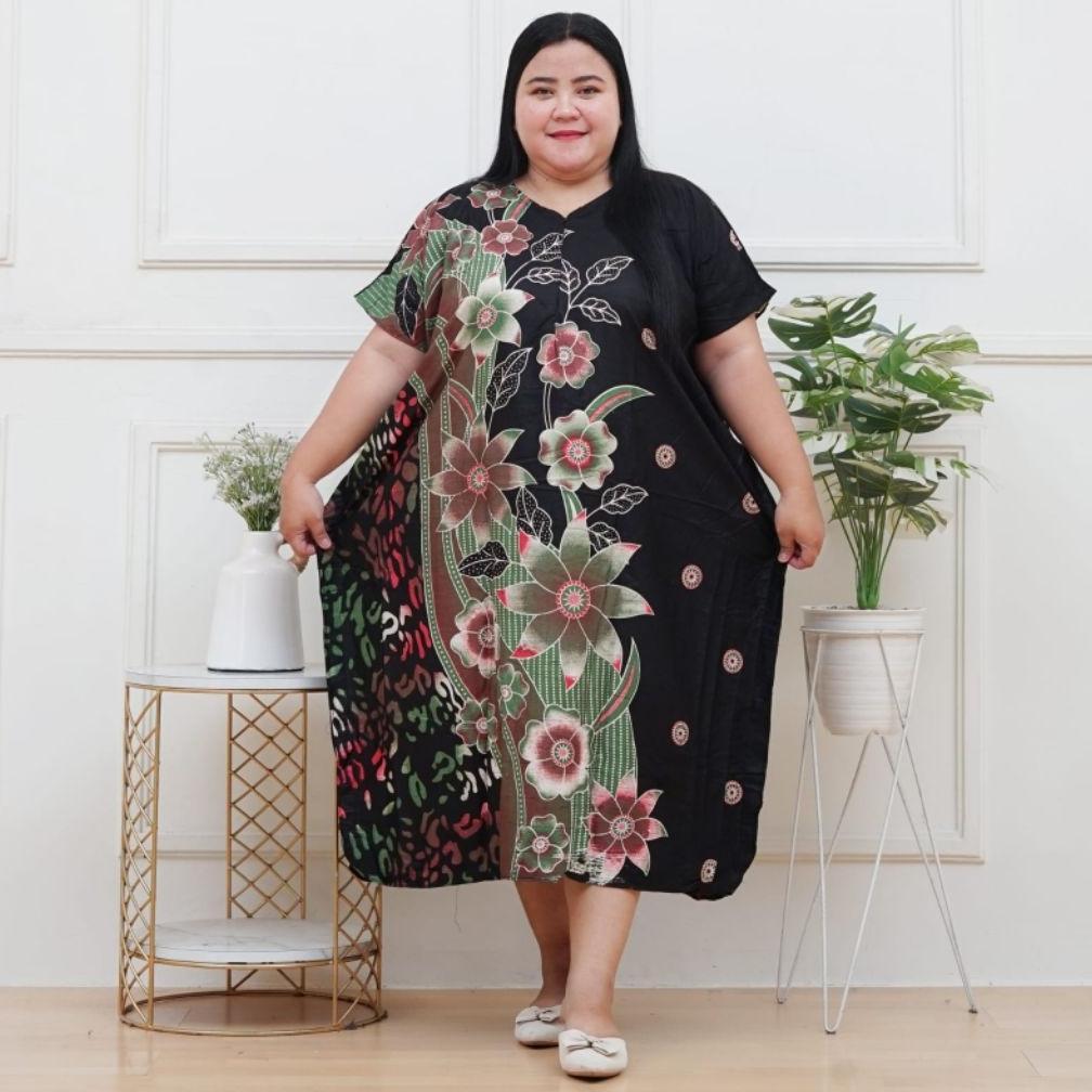 Cuci Gudang Daster Lowo Busui Super Jumbo XxxlLd 160Cm Bb 100 Kg Pasti Muat Baju Tidur Fashion Wanit