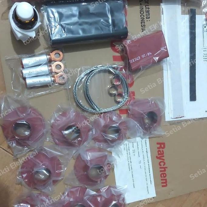 Terminasi raychem outdoor 1x70mm 20kv + Skun komplit Raychem