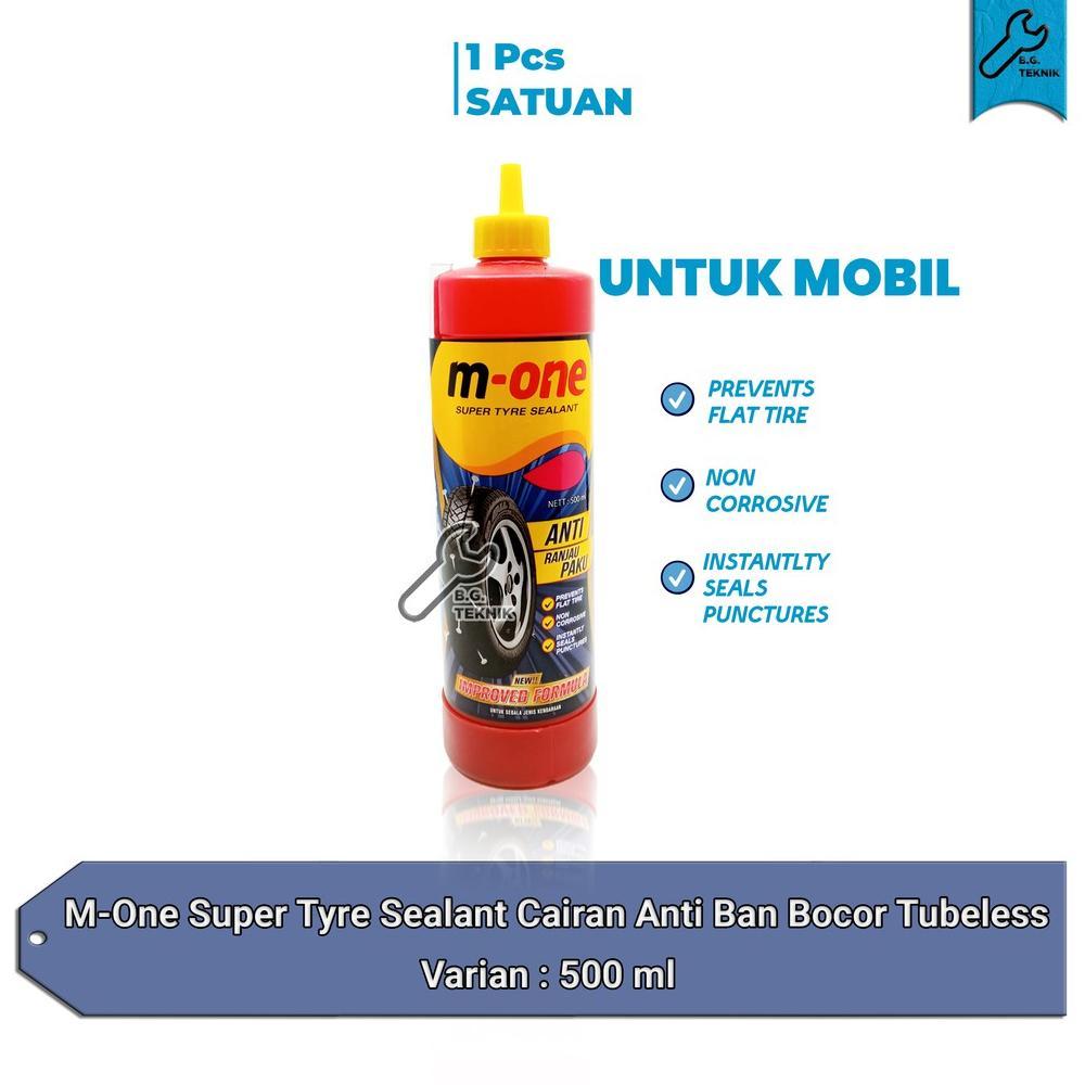 M-One Cairan Tubeless Mobil Anti Bocor Ban Tubles Mone 500Ml