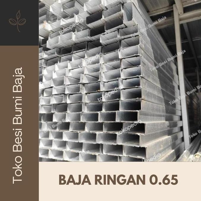 TERLARIS Baja ringan C75 0.65 / canal c75 0.65 / canal truss c75 0.65 gratis ongkir