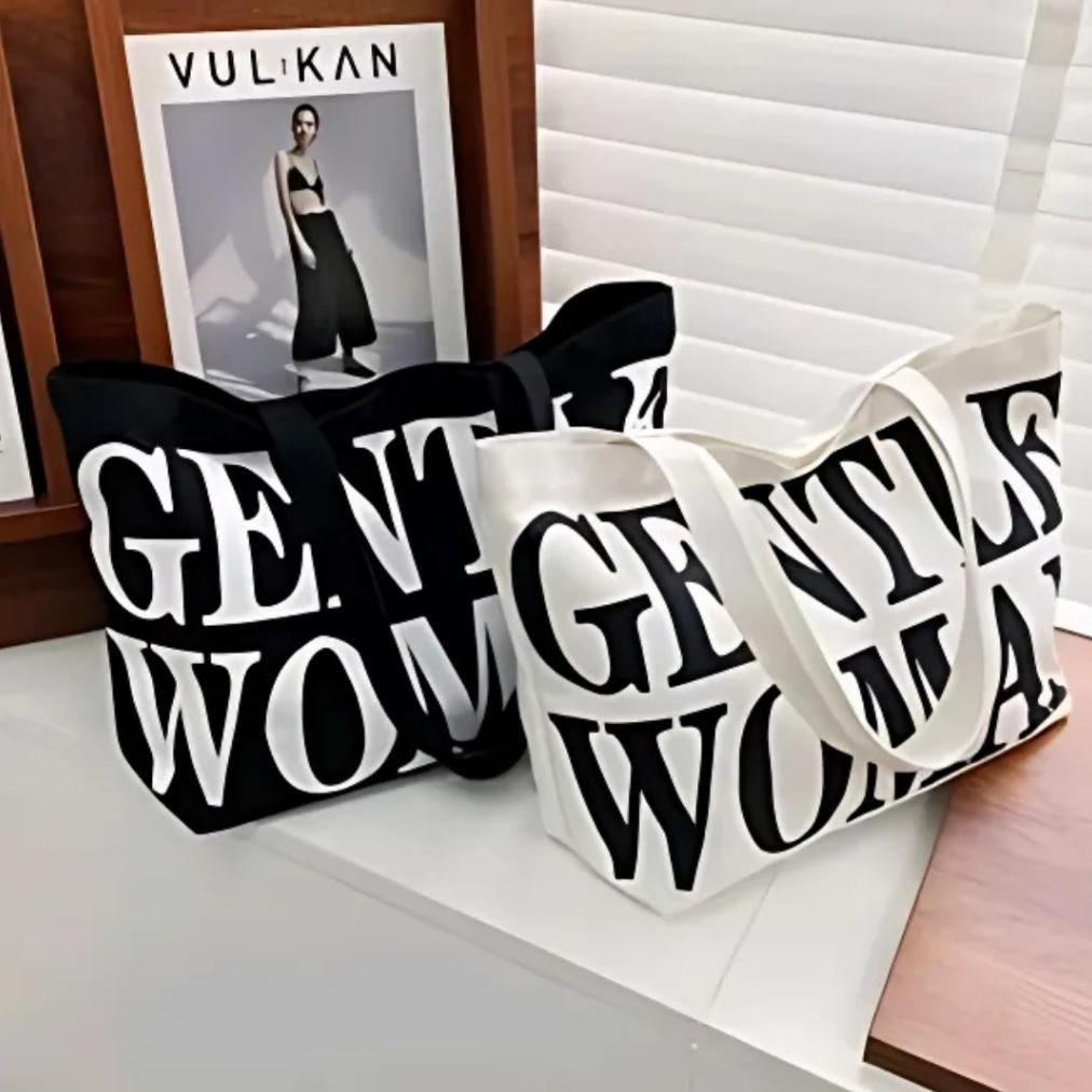 Promo Dem_Sare - Tas Totebag Wanita Totebag Kanvas Tas Selempang Jinjing Fashion Wanita Remaja
