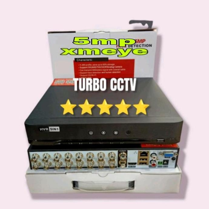 DVR CCTV 16CH 16 CH Xmeye 1080p 6in1