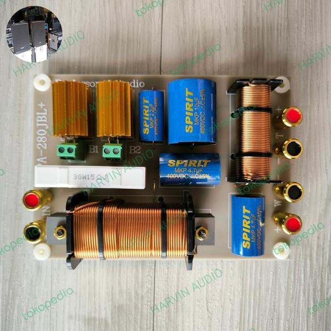 Crossover Audio Pro Bennida Pa-280 Jbl+ 2 Way - Crossover Pasif Box