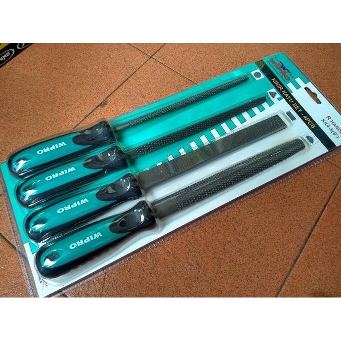 4Pcs Kikir Kayu Set 8" ( Besar ) Kikir Tukang Heavy Duty Best Quality Terlaris