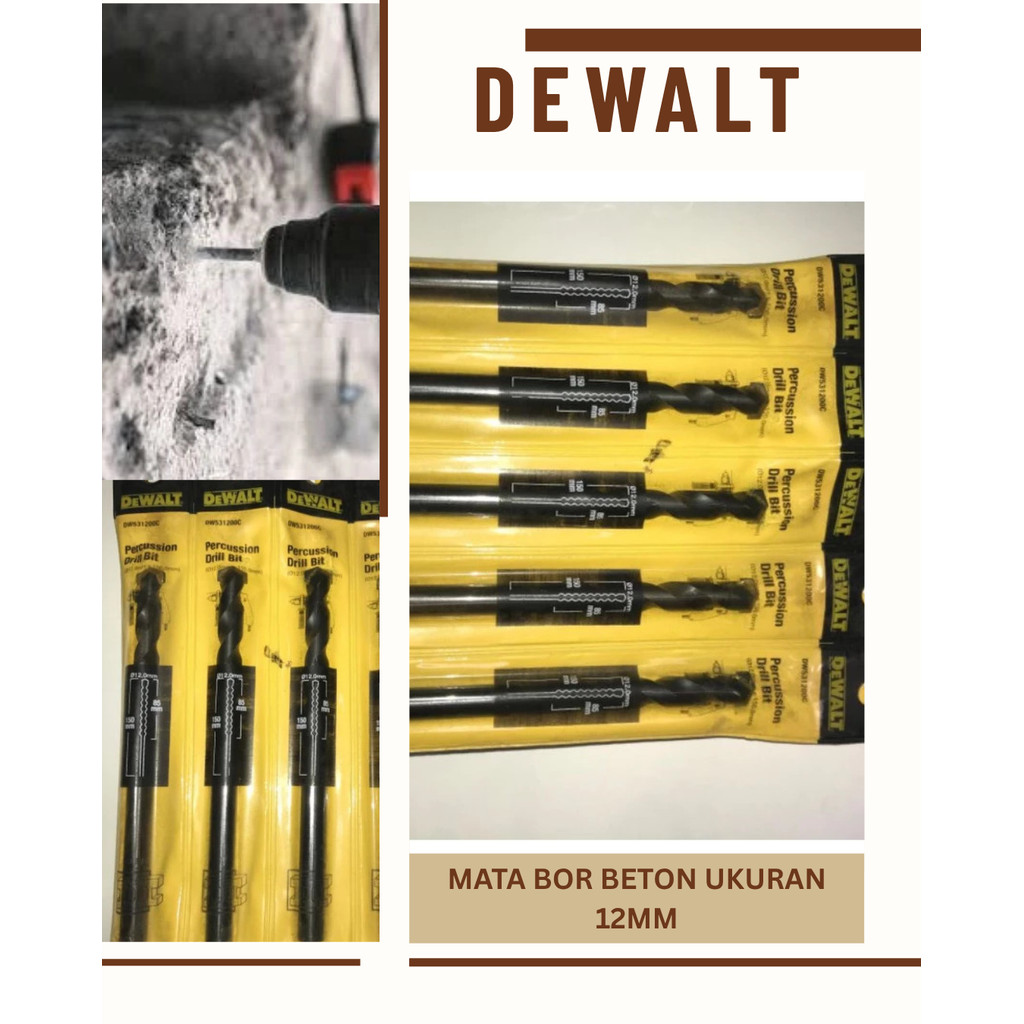 Dewalt Mata Bor Beton 12mm