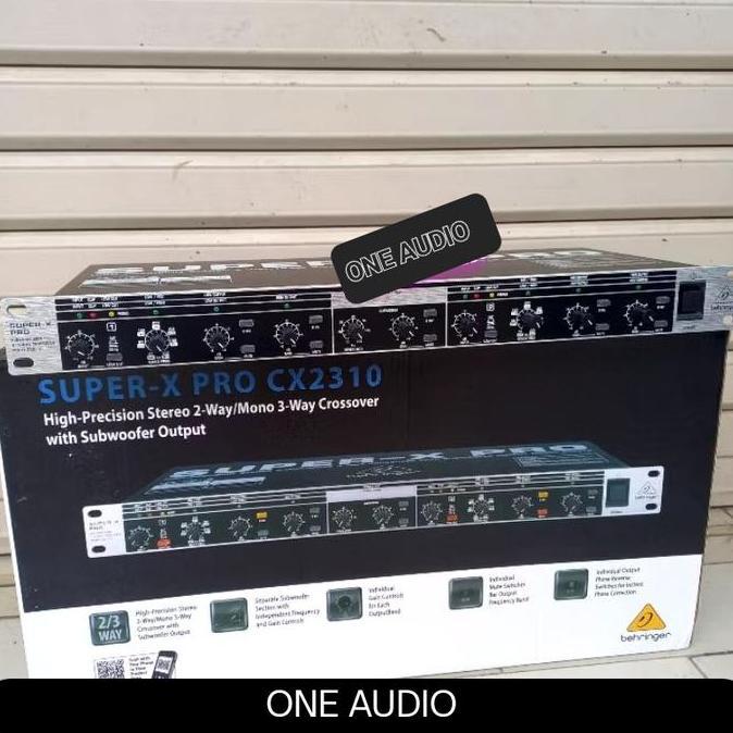 Crossover Behringer Cx2310 Crossover Aktif 2/3 Way Cx 2310 Terbaru 