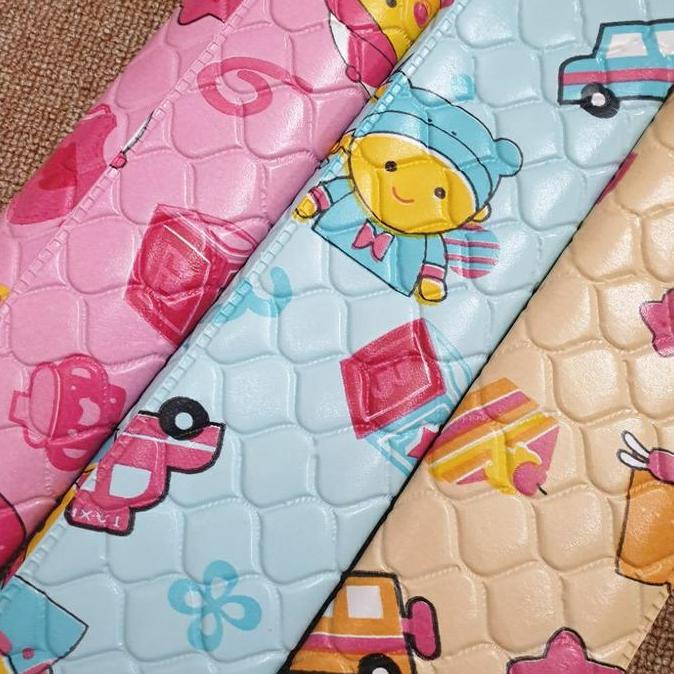 TERLARIS PERLAK BAYI MEI-MEI 70X50CM POLOS | PERLAK PRINT | ALAS OMPOL BAYI | PERLAK BAYI BESAR