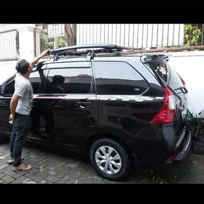 Roof Rack Bagasi Atas Mobil Avanza / Xenia Plus Cros Bar Komplit