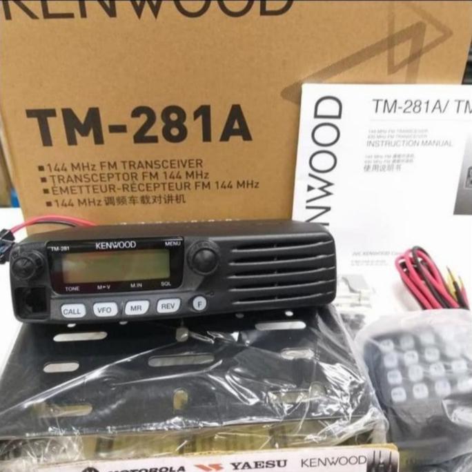 KENWOOD TM281 RADIO RIG MOBILE KENWOOD TM 281 TM281 VHF ORIGINAL 100%