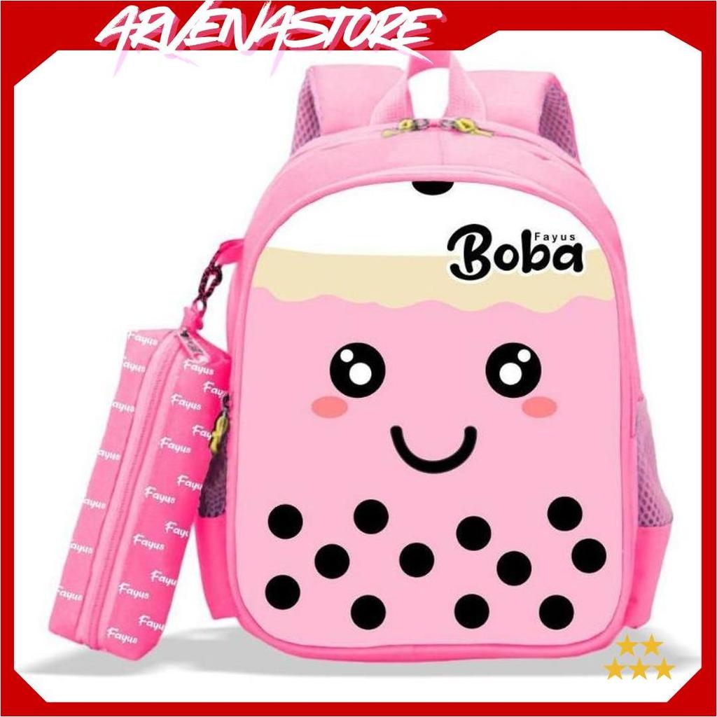 Tas Ransel sekolah Anak Tas Anak Karakter Tas Boba MAP Best Seller
