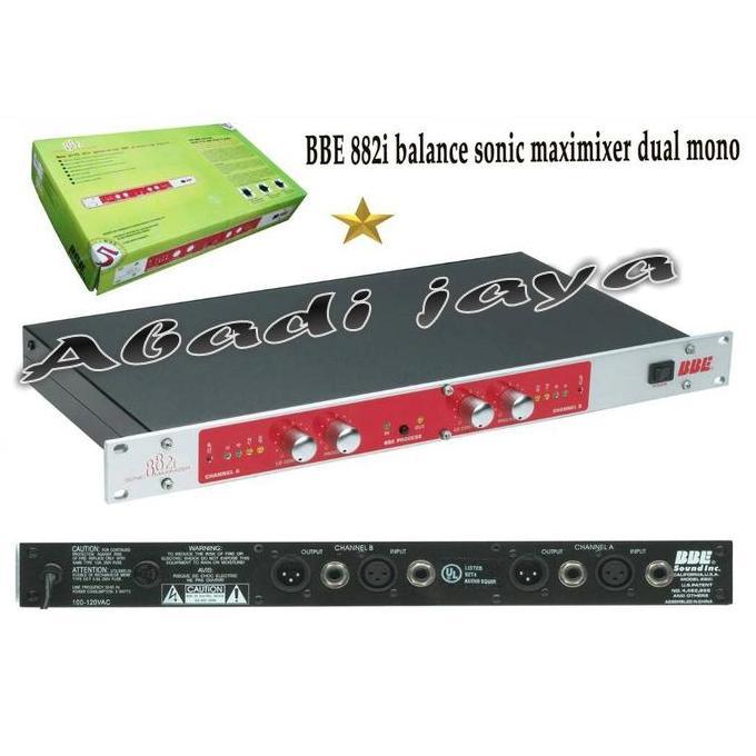 TERLARIS PROCESSOR BBE 882 I SONIC MAXIMIXER BBE 882I