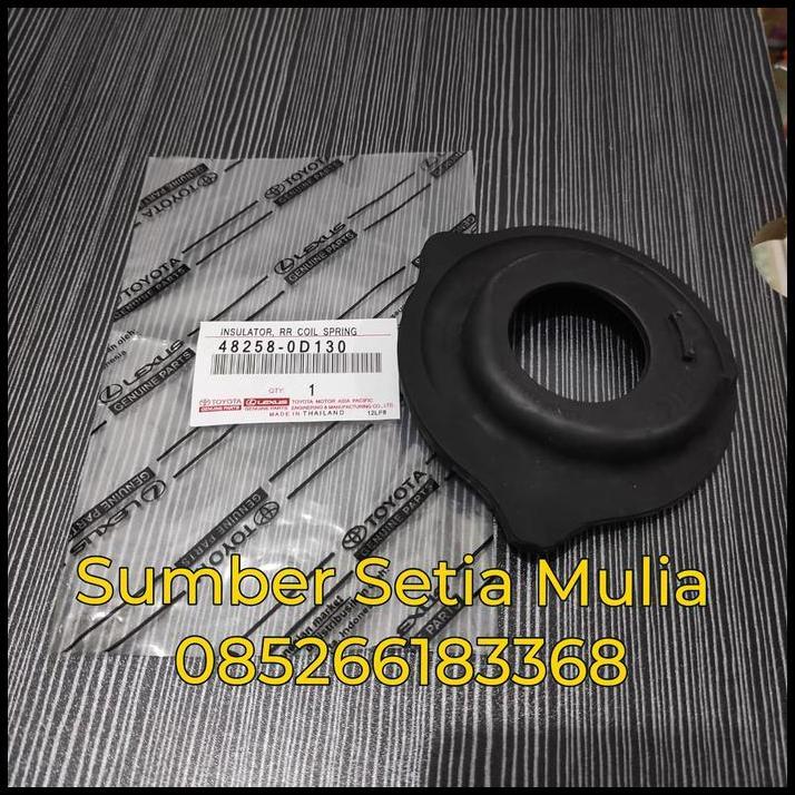 TERLARIS KARET TATAKAN BAWAH PER KEONG SHOCK BELAKANG ALL NEW YARIS 2014-2017 