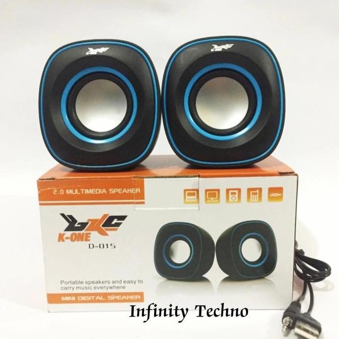 TERLARIS SPEAKER MINI K-ONE D-015/SPEAKER AUDIO MULTIMEDIA USB 2.0 D-015 K-ONE