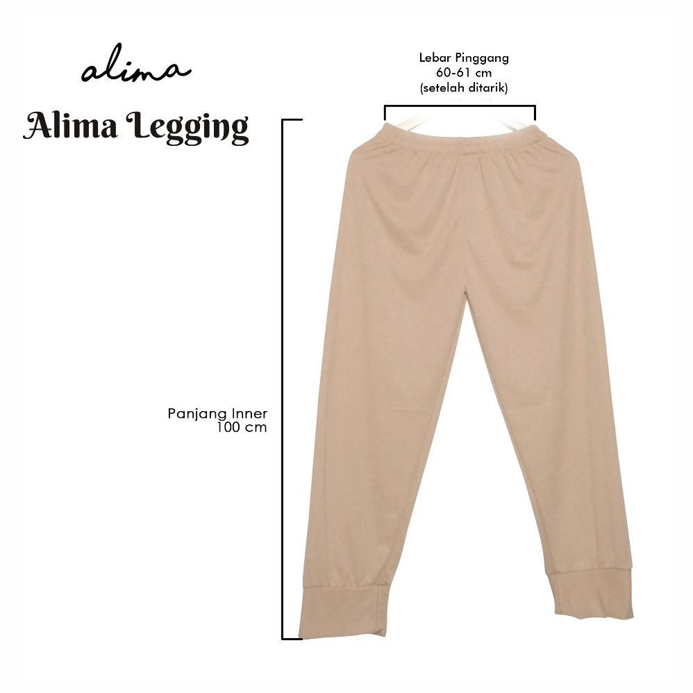 HEMAT Legging Kaos Celamis Wanita Dewasa Muslimah Bisban dan Karet By Alima 2026