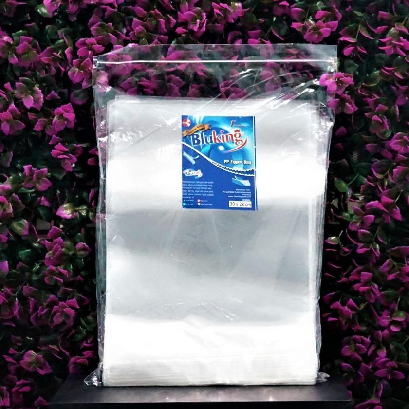 (Bekasi) Plastik Klip Pp - Plastik Zipper Ziplock - Isi 100 - 20 X 28 Cm