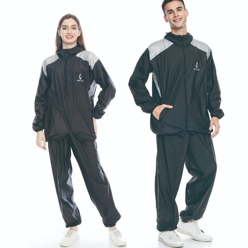 Sauna Suit Running Rainsol | Jaket Sauna | Sauna Suit Olahraga Jogging