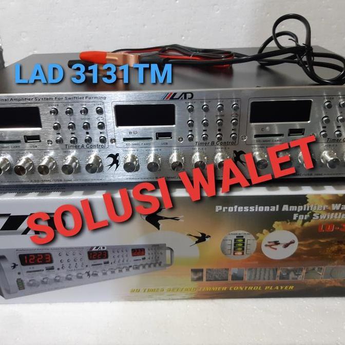 TERLARIS AMPLI WALET LAD 3131 TM AMPLIFIER WALET 3 PLAYER 6 CHANNEL
