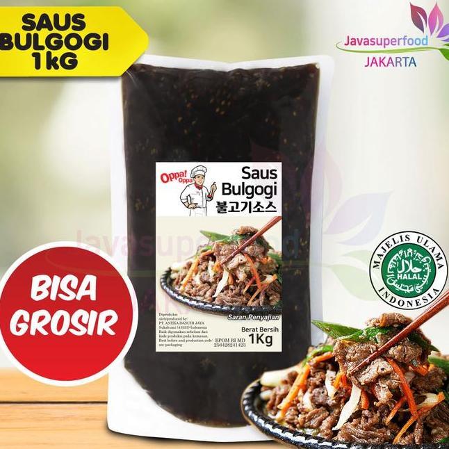 Saus Buogi Korea 1Kg Sauce Buogi Saus Daging Bbq Steak