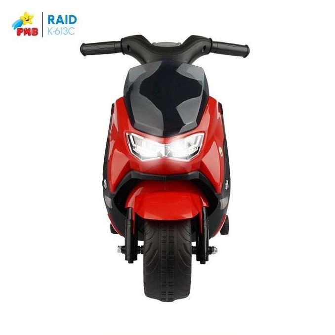 VENOMDAKAR7 - COD MOTOR MAINAN ANAK PMB K613C K-613C RAID MOTOR CAS CHARGE MINI MURAH LAMPU TOYS