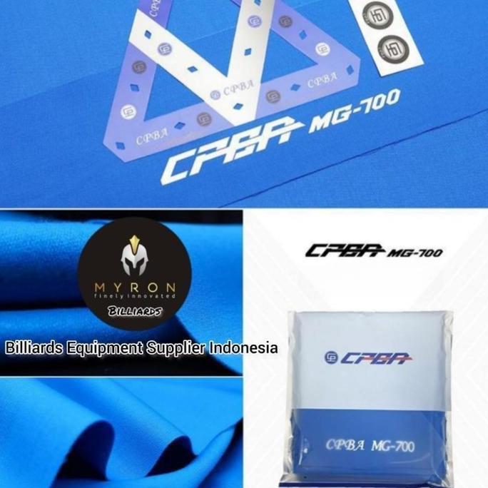 Kain Laken Cpba Mg-700~Electric Blue~Billiard Cloth 9 Feet