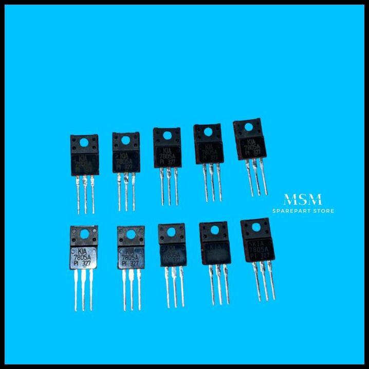 BEST DEAL IC REGULATOR PLASTIK KIA 7805A ORIGINAL 