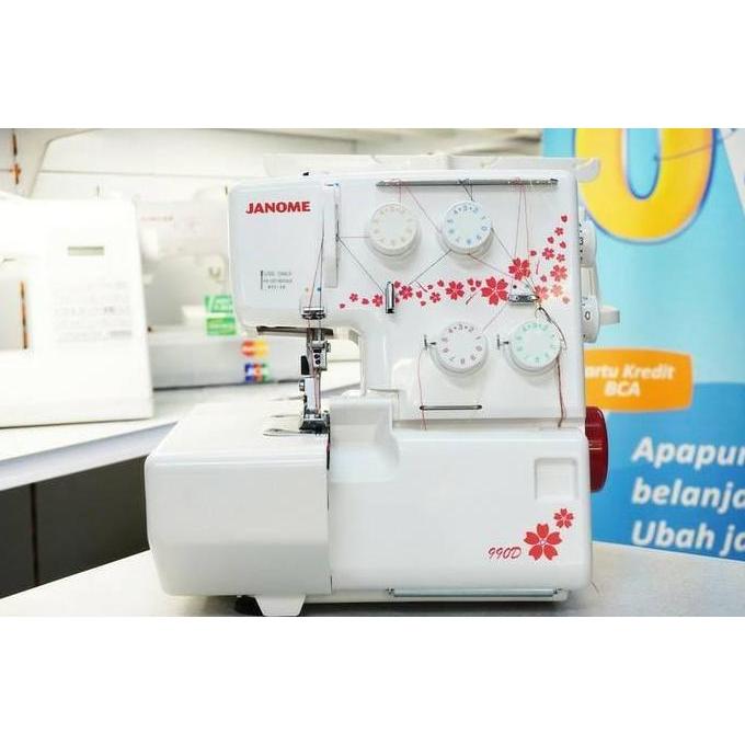 Mesin Obras dan Neci JANOME 990D