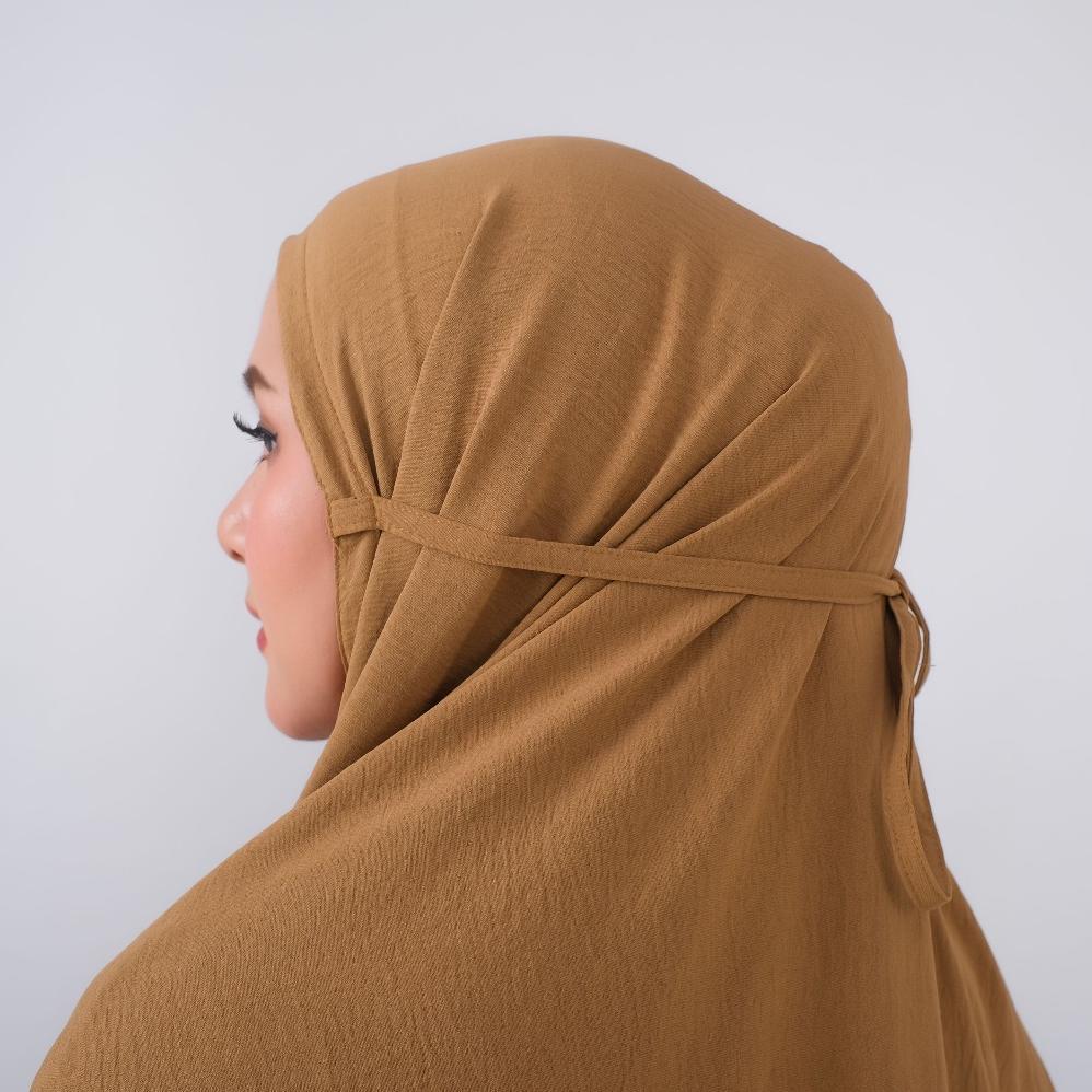 MURAH HIJAB JILBAB BERGO KHIMAR MARYAM JUMBO SYARI CRINKLE AIRFLOW  PREMIUM NON PET XXXXXL (5XL) 125