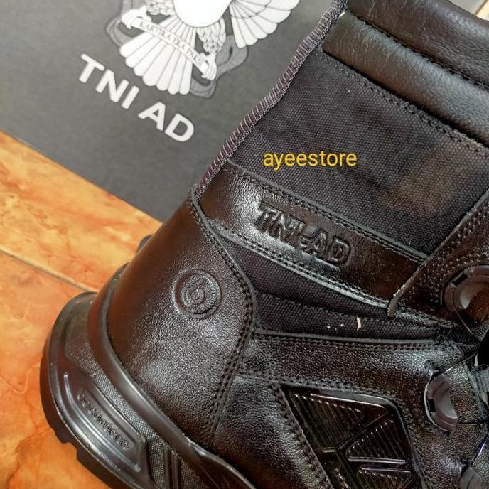 sepatu pdl bocorocco original jatah pamen tni ad / sepatu pdl tni ad AN
