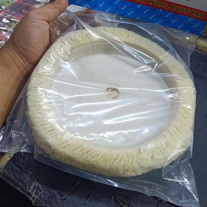 Promo Wool Poles Polish Pad Velcro 7" Buffing Pad
