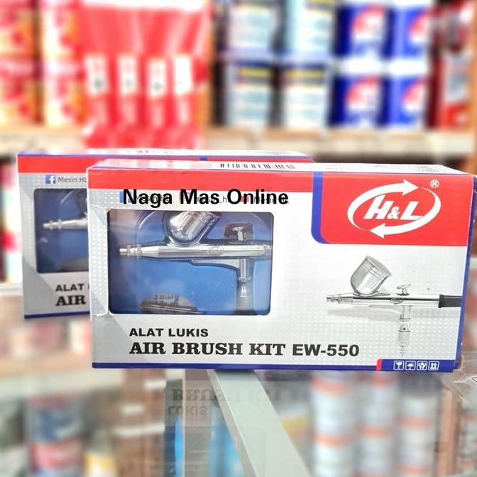 HARGA DISC - GUN AIR BRUSH / ALAT LUKIS AIR BRUSH / SPRAY GUN / AIR GUN HNL