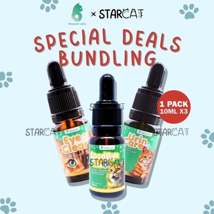 Promo SC Beli 7 Gratis 1 Royal Care Obat 10ml Kucing Cacingan Tetes Mata Telinga Diare Demam D2 Viru