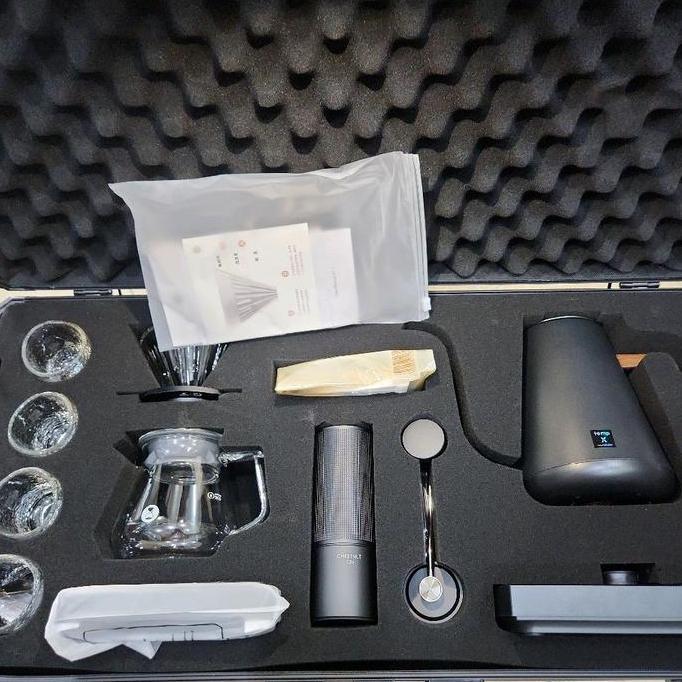 TERBARU - Timemore C3s coffee suitcase / paket lengkap alat kopi portable with X Pro Kettle