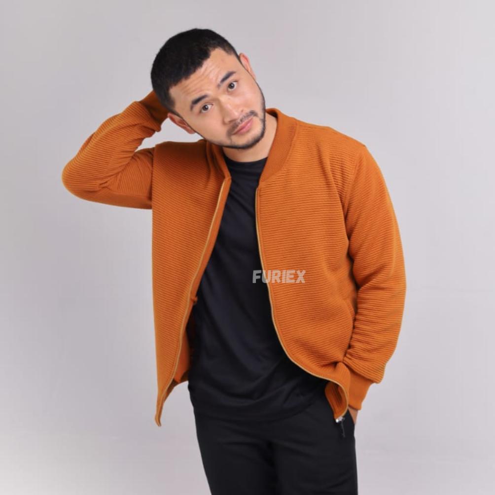 hemat furiex-jaket bomber ottoman jaket pria jaket bomber pria