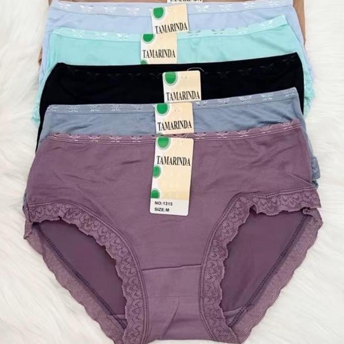 revasin9  - promo ( isi 3 / 6 pcs ) cd tamarinda/teli/faylin / celana dalam wanita dewasa motif polo