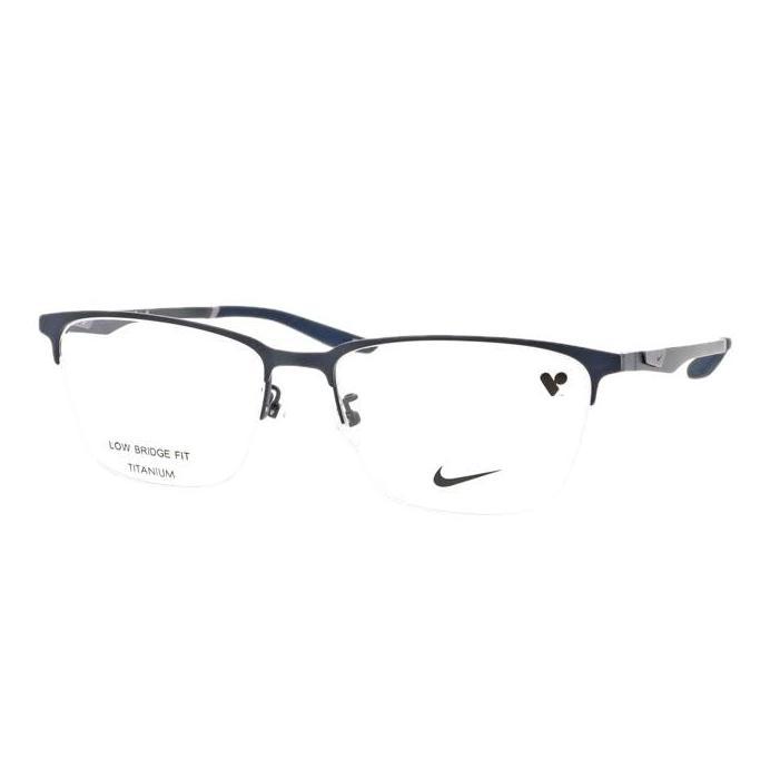 Frame Kacamata Nike Original 6088Lb 411 54-16-145 Titanium Matte Navy