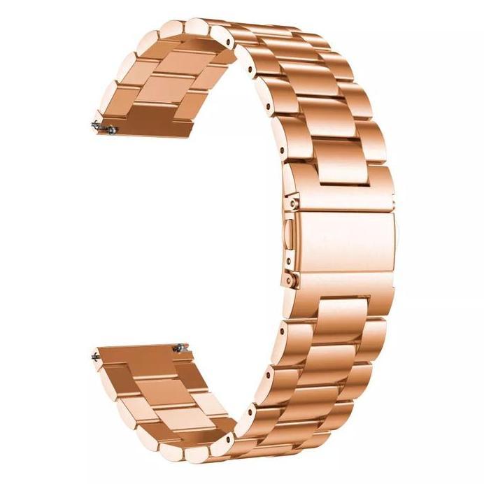 STRAP TALI JAM STAINLESS STEEL FOR FOSSIL SMARTWATCH GEN 4 5 22MM