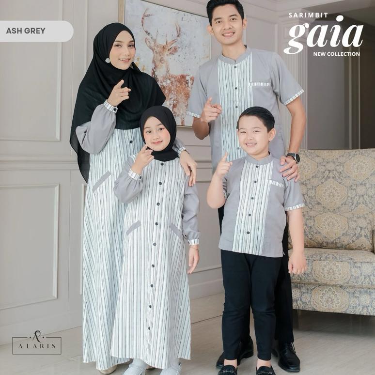 Official Gaia Stripe / Gamis Katun Salur / Gamis Garis Garis / Gamis Casual / Casual Dress / Gamis M