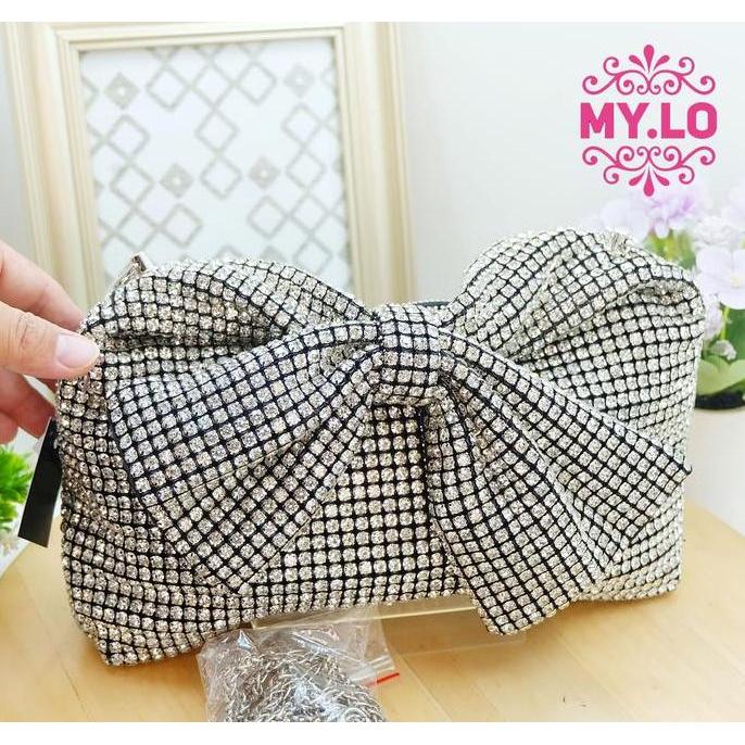 New TAS PESTA WANITA CLUTCH KONDANGAN PEREMPUAN PARTY BAG WEDDING DOMPET PENGANTIN MEWAH ELEGAN PRME
