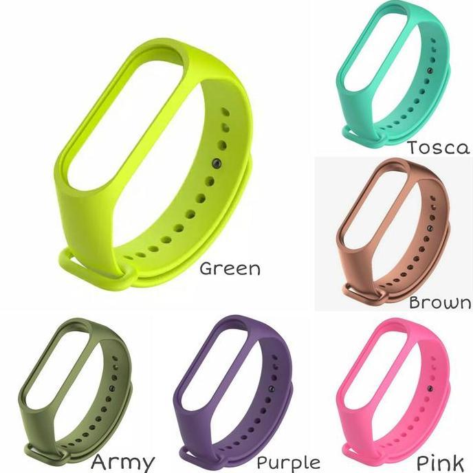 Miband 4 Strap / Mi Band 4 Strap Case Silicon / Karet Mi Band 4