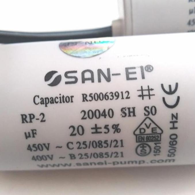 KAPASITOR 20UF 450V CONDENSOR CAPASITOR DINAMO