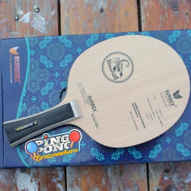 TERMURAH - Blade Surbex Scorpion Tenis Meja Bet