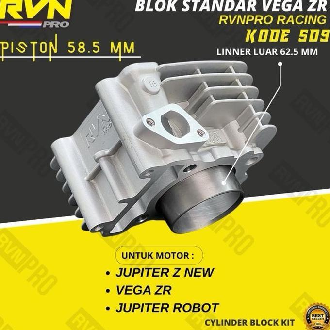 Blok Seher Boring Bore Up Vega Zr Vegazr Jupiter Z New Robot 2010 58,5Mm 58 Mm 55Mm 55 Mm Rvn Thaila