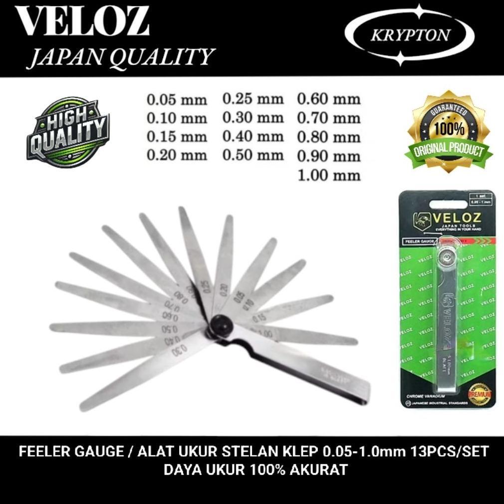NEW PULLER  / STELAN KLEP MOTOR / MOBIL 0.05 -1MM 13BLADE  VELOZ [terbaik][terlaris]