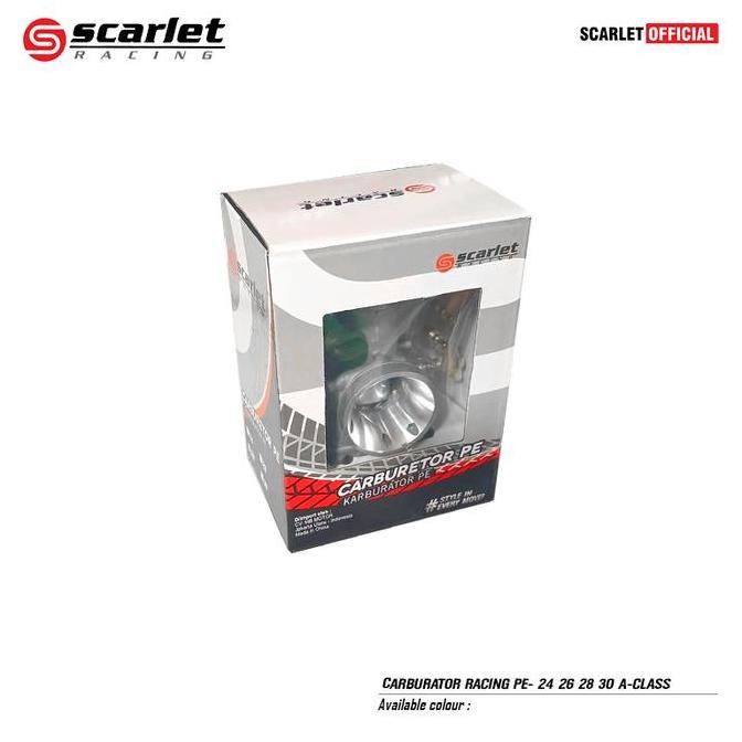 Promo Scarlet Racing Karburator Motor Carburetor Karbu Pe 24 26 28 30 A Class Foto Jet Kendaraan Mes