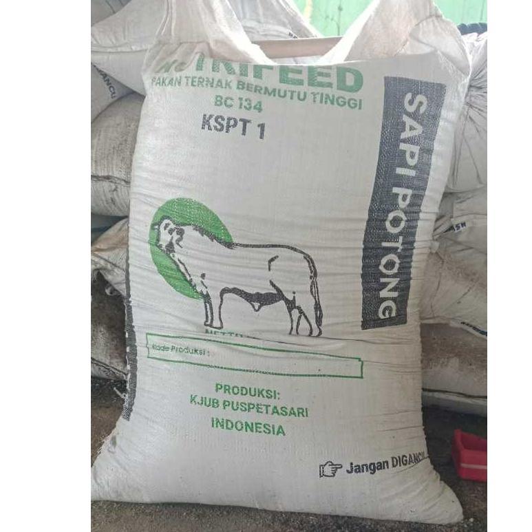 Ready Stock Konsentrat Nutrifeed BC134 Pakan Sapi dan Kambing penggemukan Berkualitas